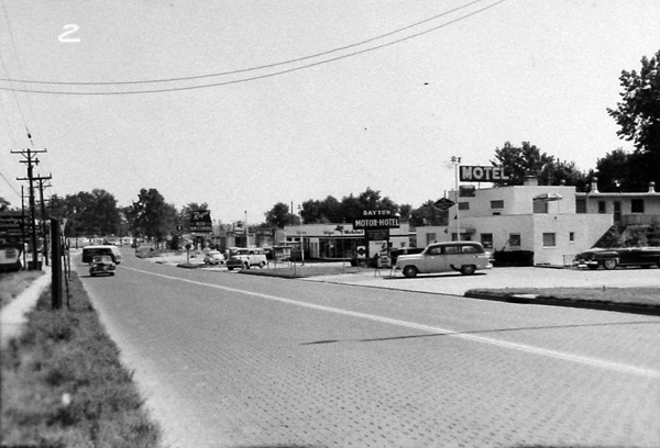 Dayton Motor Hotel, Keowee 1957